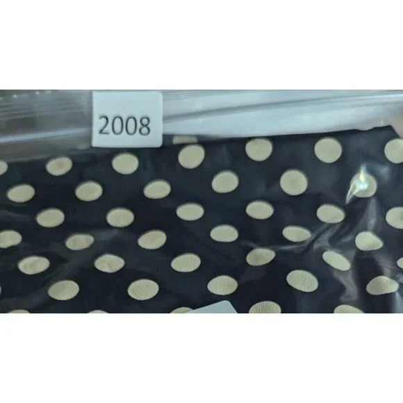 Kate Spade Women Dress Size 00 Hailee Silk Sleeveless Shift Pleated Polka Dot - Picture 12 of 12